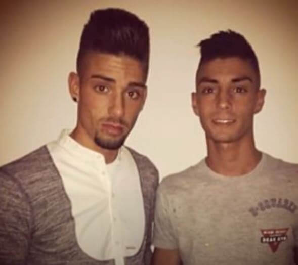 Carmen Carrasco sons Yannick Carrasco and Mylan Carrasco.
